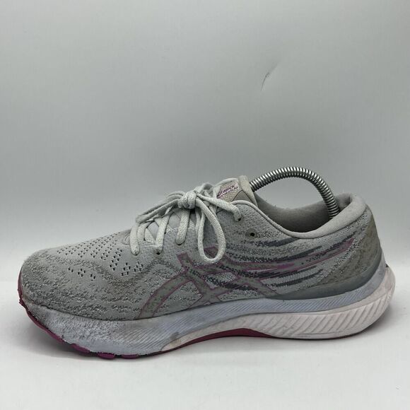 Asics Womens Gel Kayano 29 1012B272 Gray Purple Running Shoes Sneakers Size 11 - Picture 5 of 11